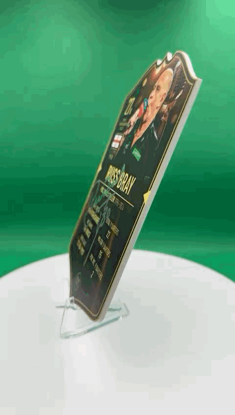 SIGNED EXCLUSIVE Russ Bray 2024 Mini Ultimate Darts Card