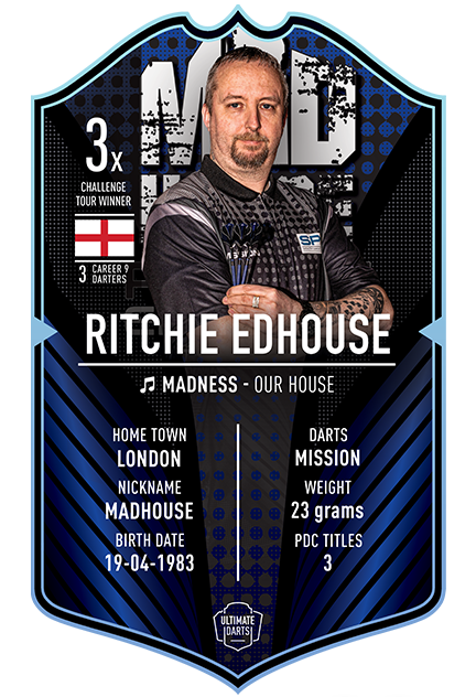 Ritchie Edhouse Ultimate Dart Cards