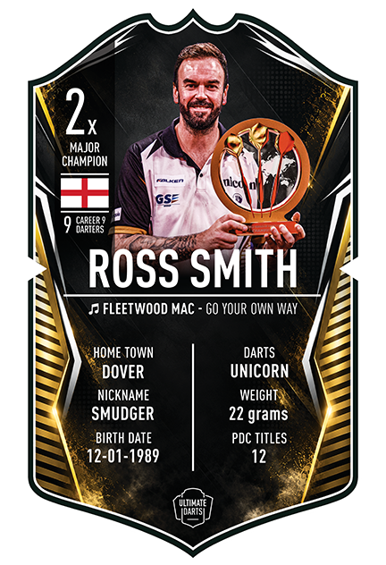 Ross Smith 2026 World Series Finals Champion Ultimate Darts Card