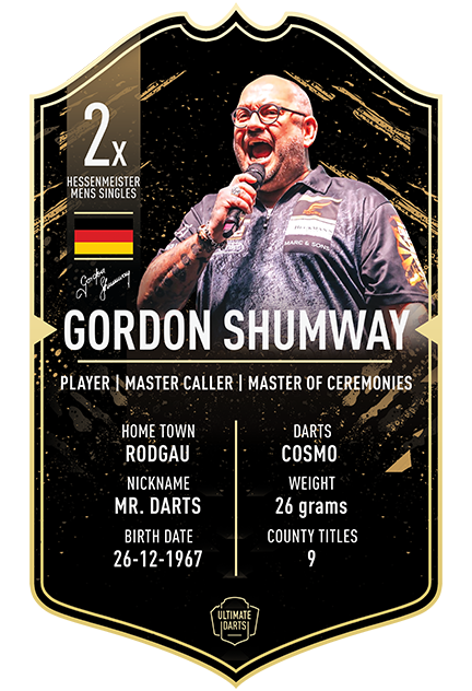 Ultimate Darts Gordon Shumway