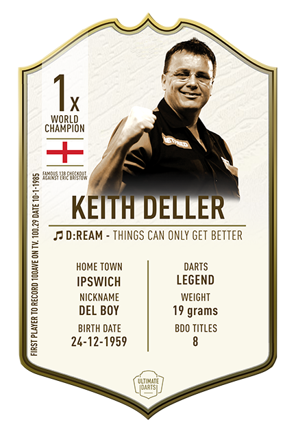 Ultimate Darts Keith Deller