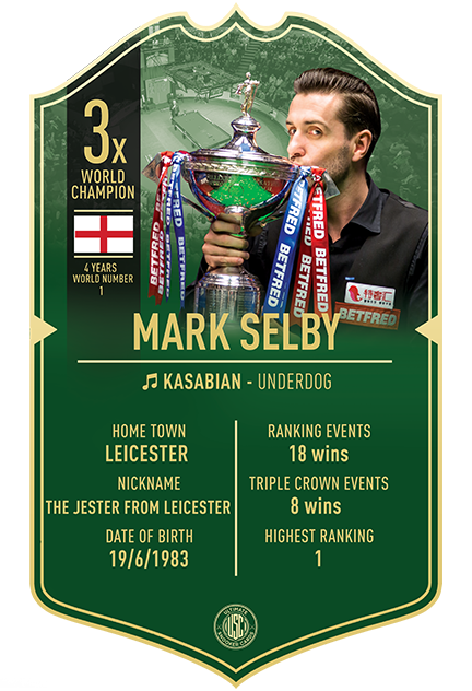 Mark Selby Ultimate Snooker Card - Ultimate Darts