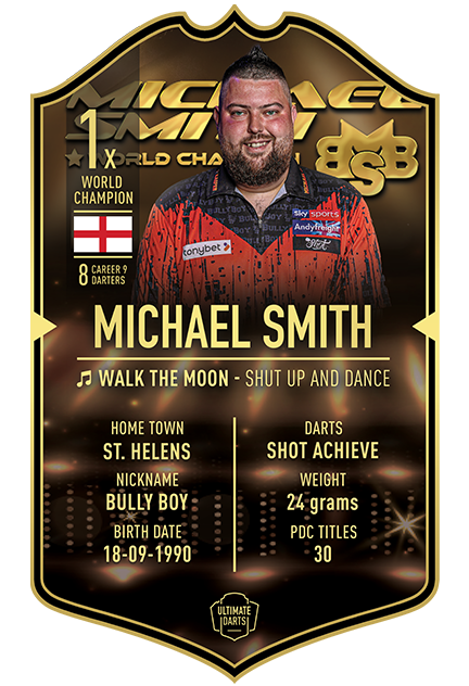 Michael Smith Ultimate Darts Card