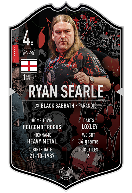 Ryan Searle Ultimate Darts Card
