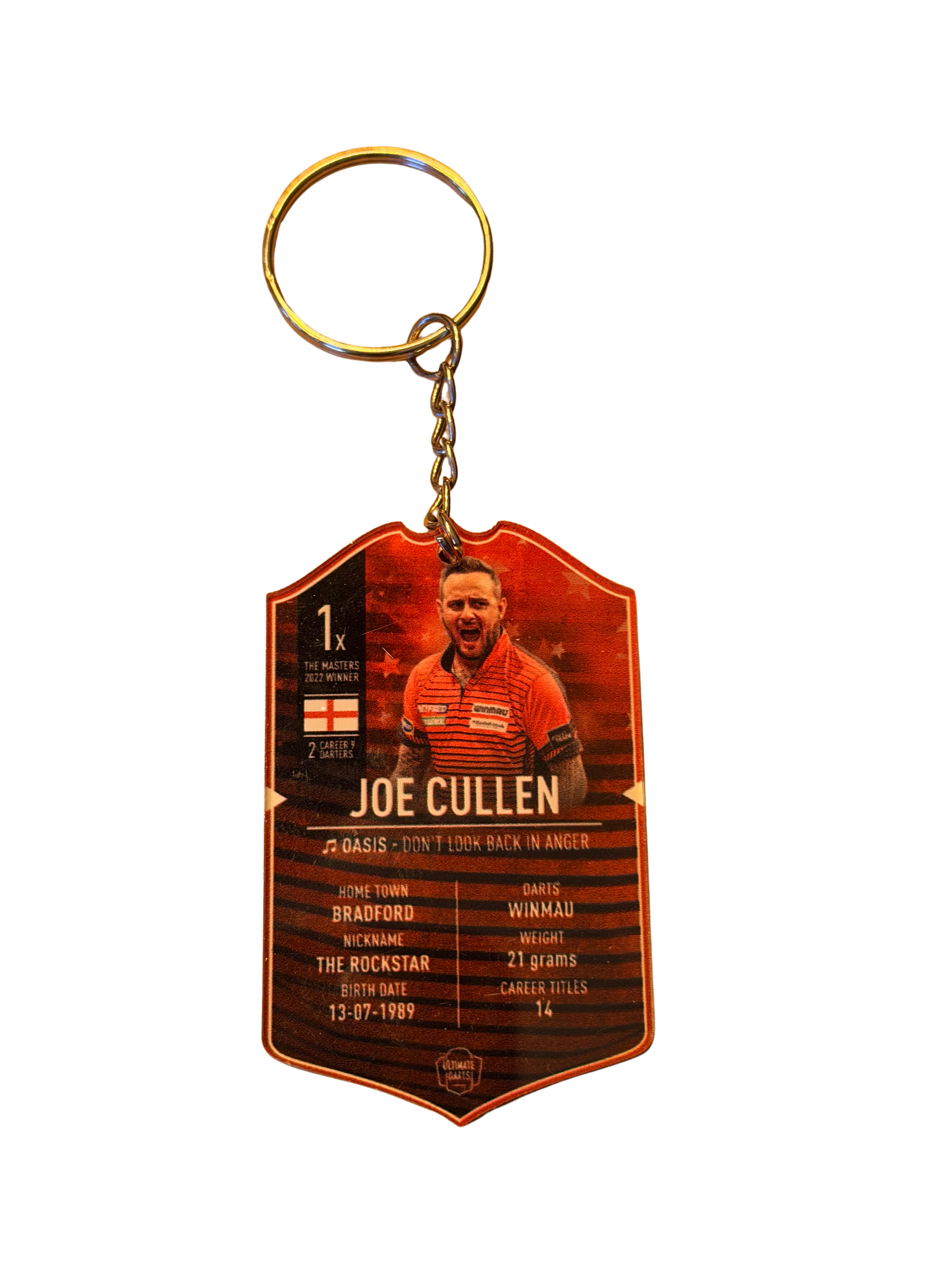 JOE CULLEN ULTIMATE DARTS CARD