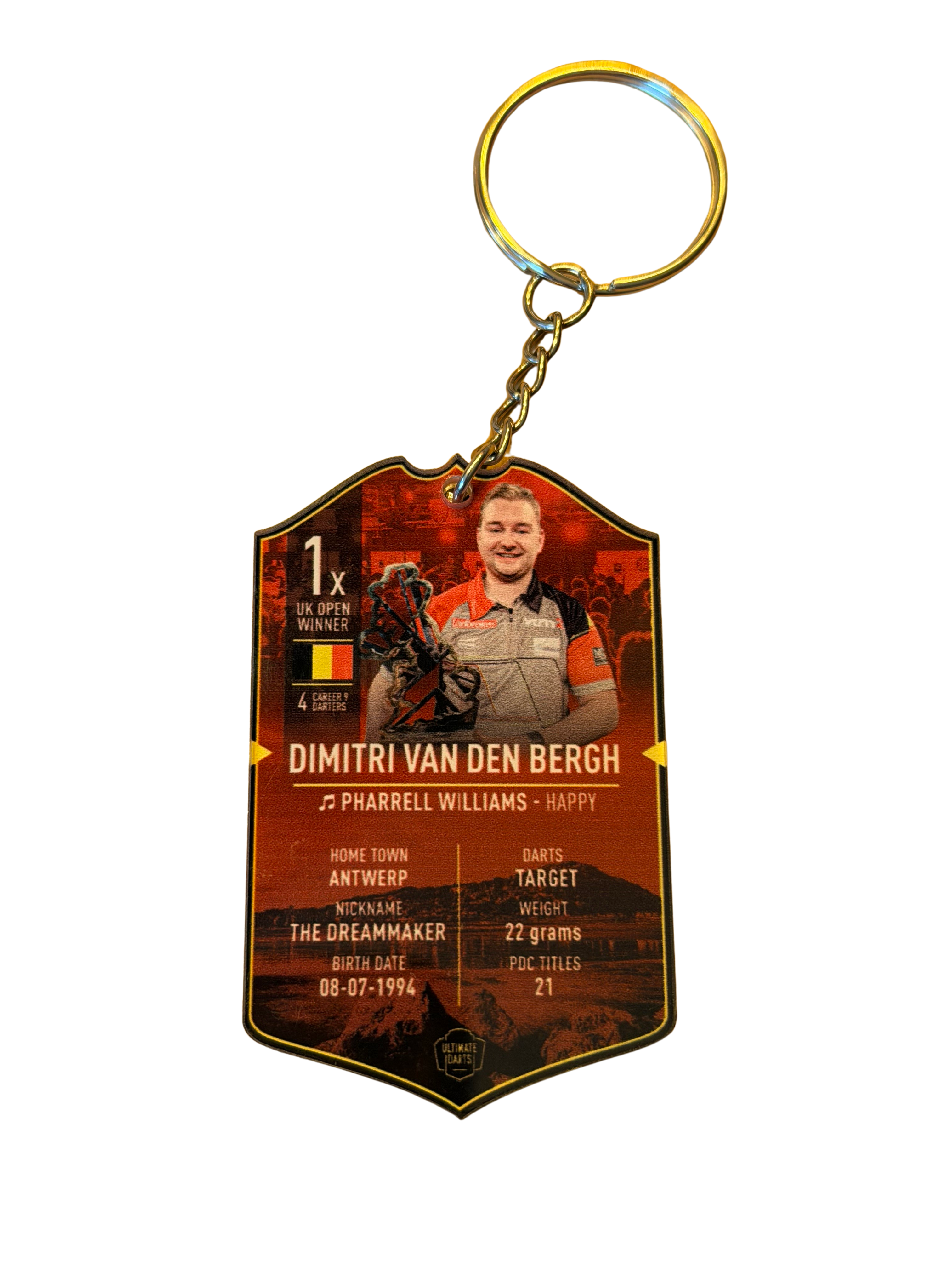 DIMITRI VAN DEN BERGH UK OPEN 2024 WINNER ULTIMATE DARTS CARD