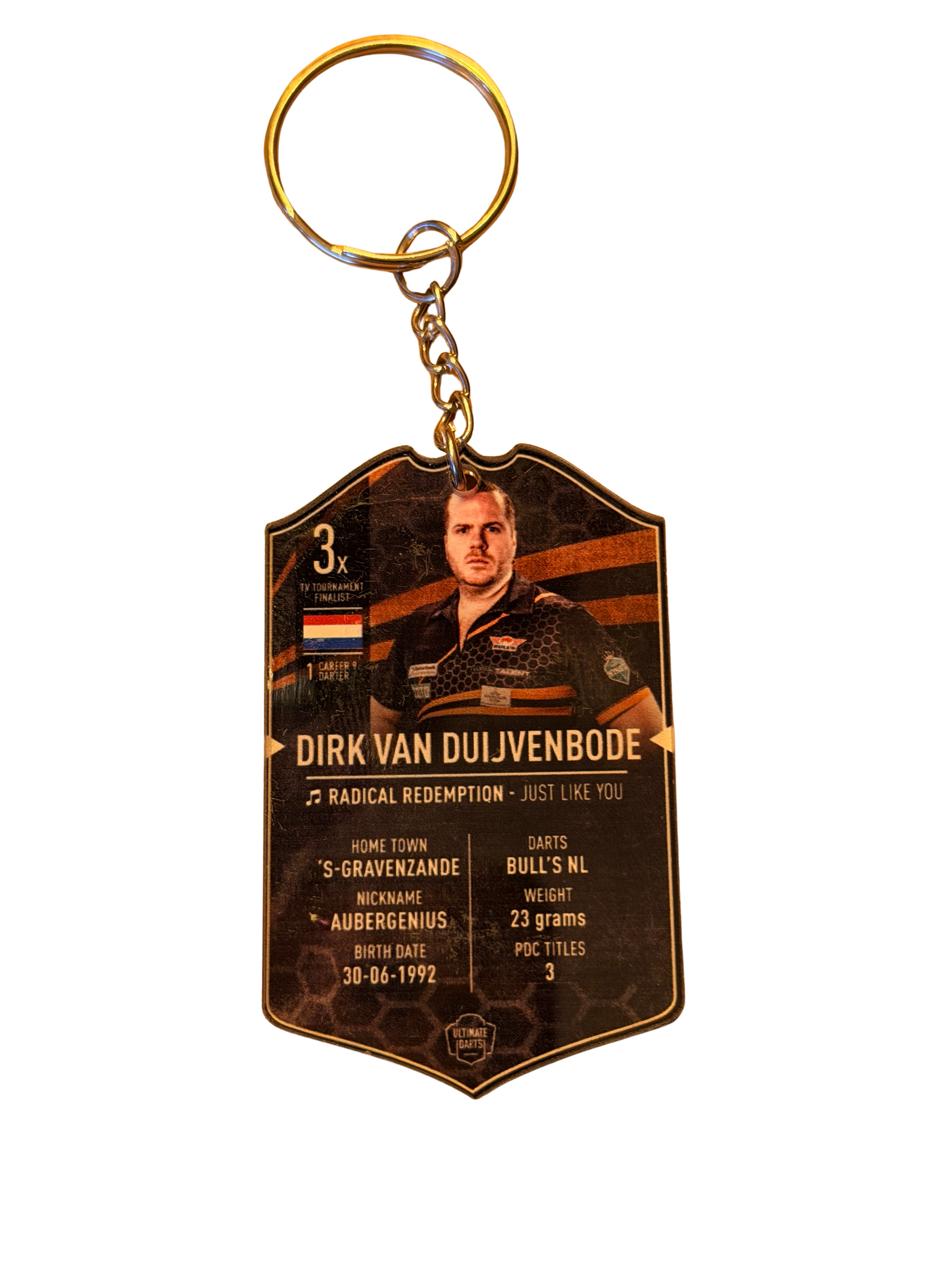 DIRK VAN DUIJVENBODE ULTIMATE DARTS CARD