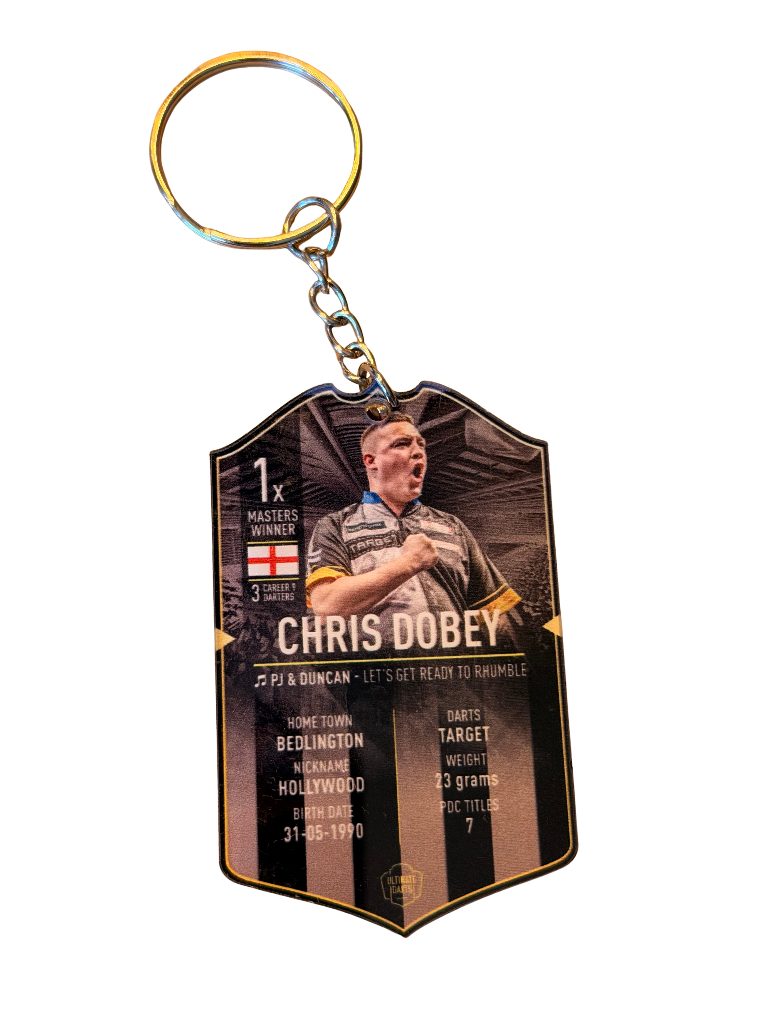 CHRIS DOBEY ULTIMATE DARTS CARD
