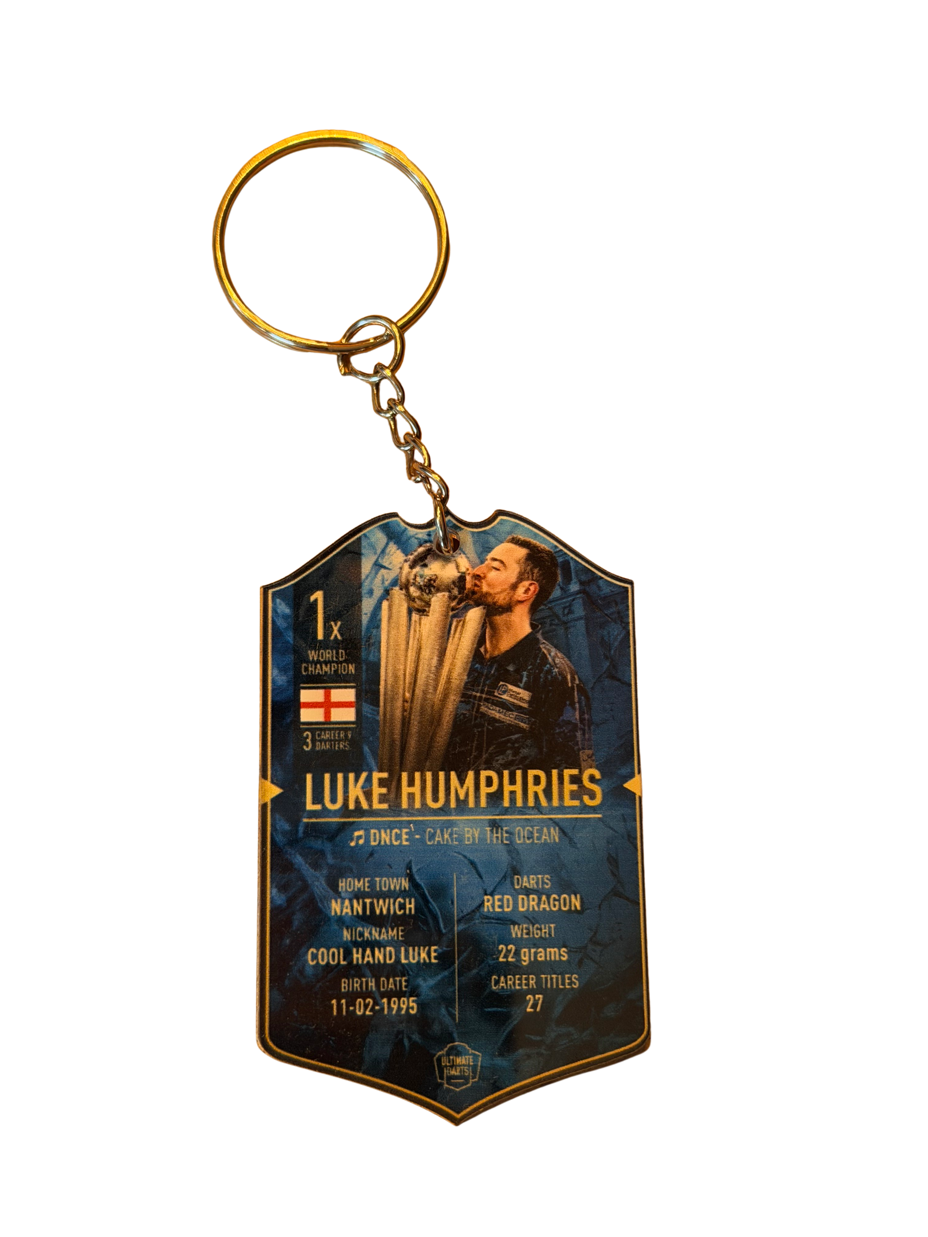 LUKE HUMPHRIES  WORLD CHAMPION 2024 ULTIMATE DARTS CARD