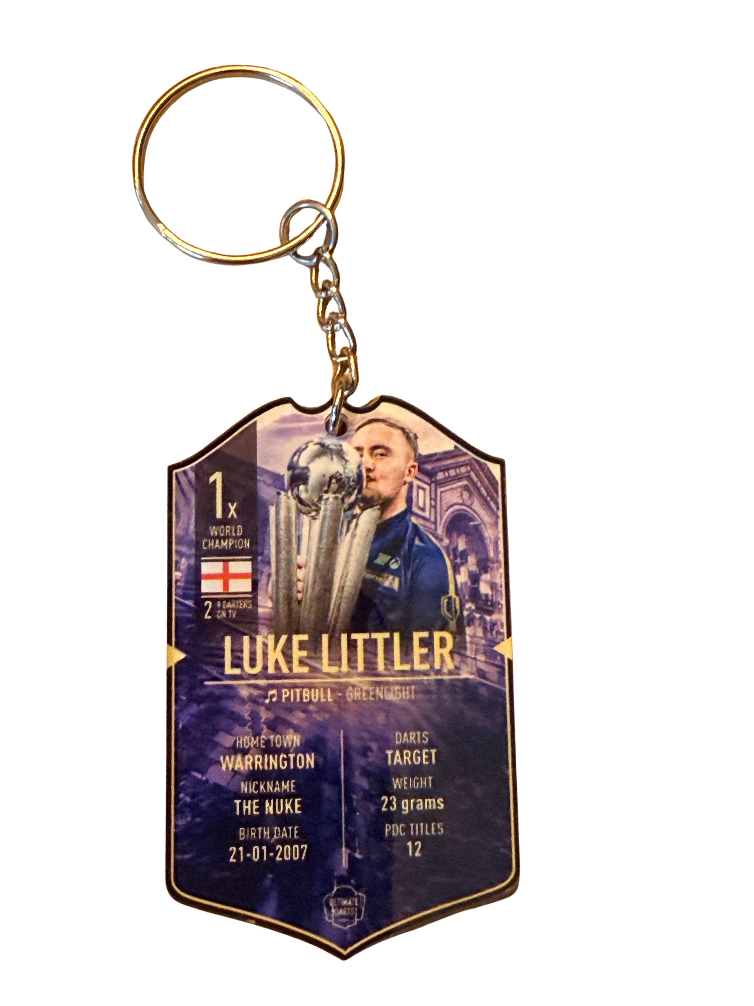 LUKE LITTLER WORLD CHAMPION 2025 ULTIMATE DARTS CARD