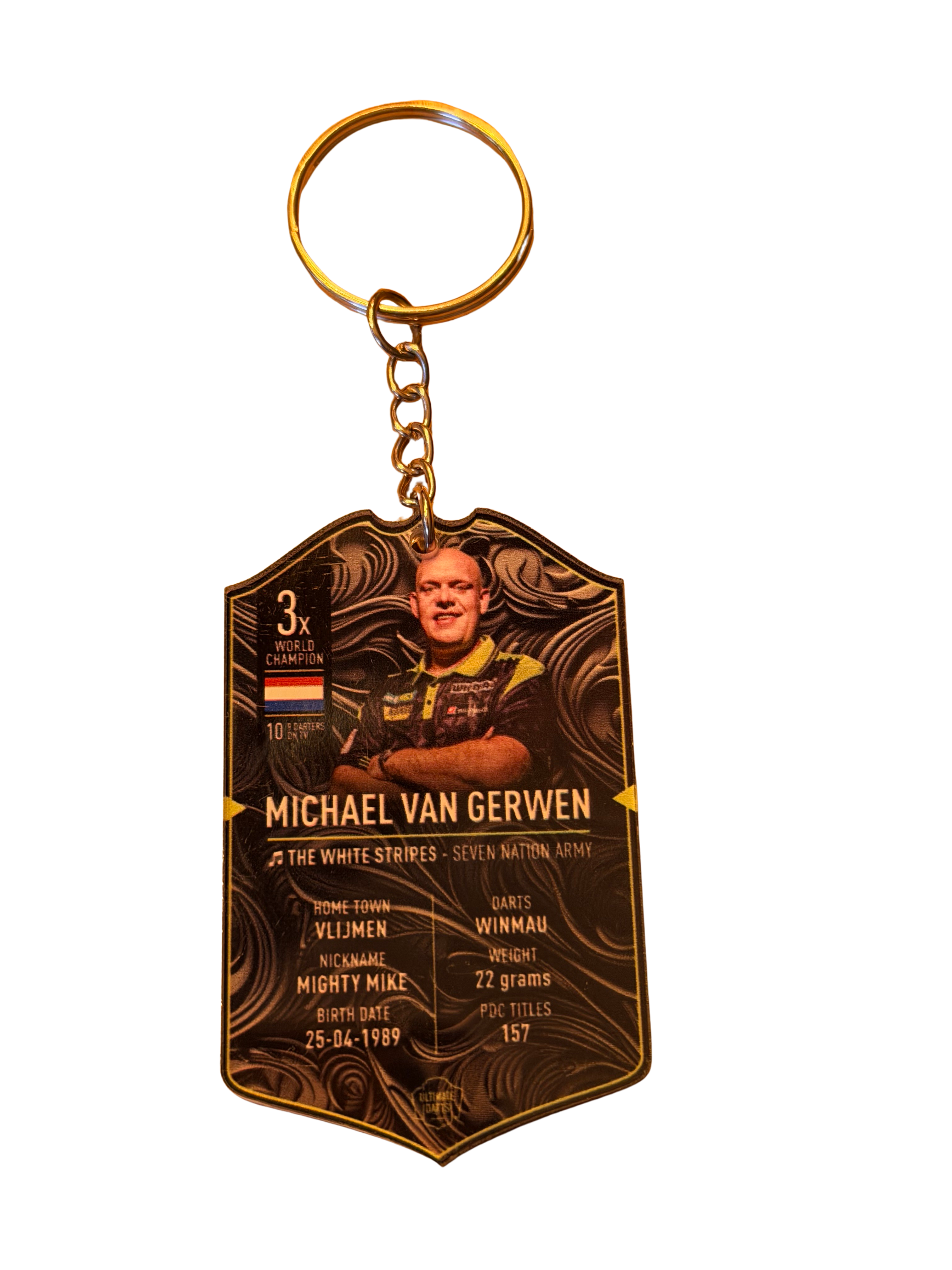 MICHAEL VAN GERWEN 2025 ULTIMATE DARTS CARD