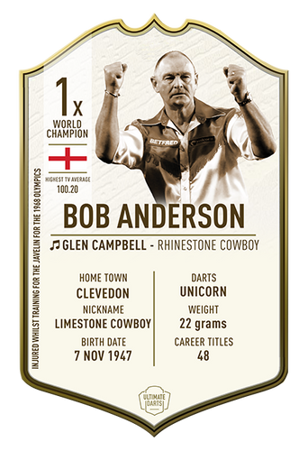 Ultimate Darts Bob Anderson