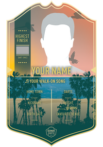 Create Your Own Ultimate Darts Card - HAWAII501 - Ultimate Darts