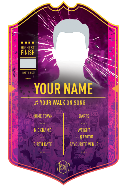 Create Your Own Ultimate Darts Card - Party - Ultimate Darts