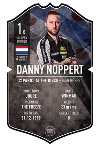 Danny Noppert Ultimate Darts Card