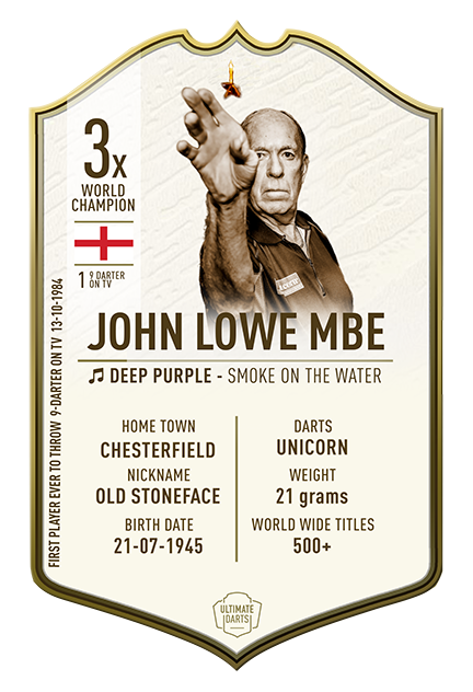 Ultimate Darts John Lowe MBE