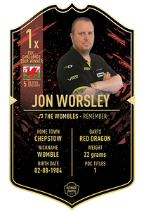 Ultimate Darts Jon Worsley