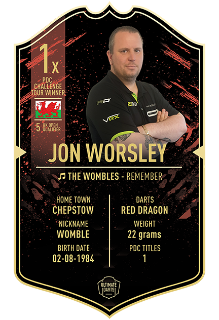 Ultimate Darts Jon Worsley