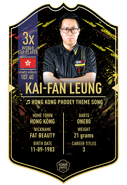 KAI-FAN LEUNG ULTIMATE DARTS CARD - Ultimate Darts