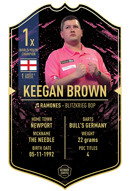 Ultimate Darts Keegan Brown