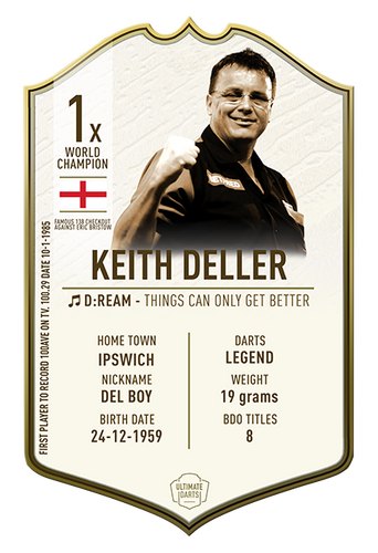 Ultimate Darts Keith Deller