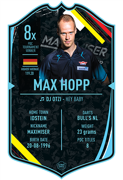 Ultimate Darts Max Hopp