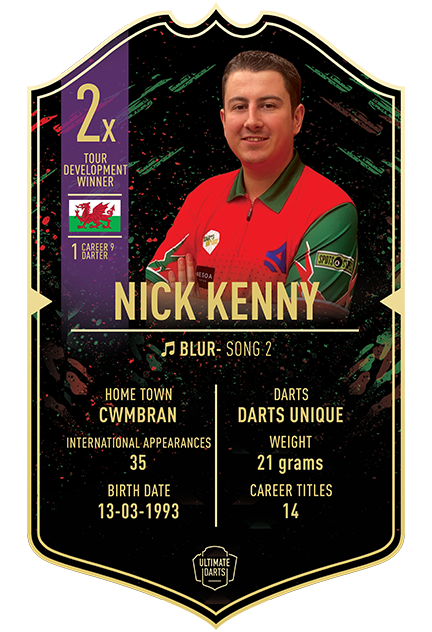 Ultimate Darts Nick Kenny