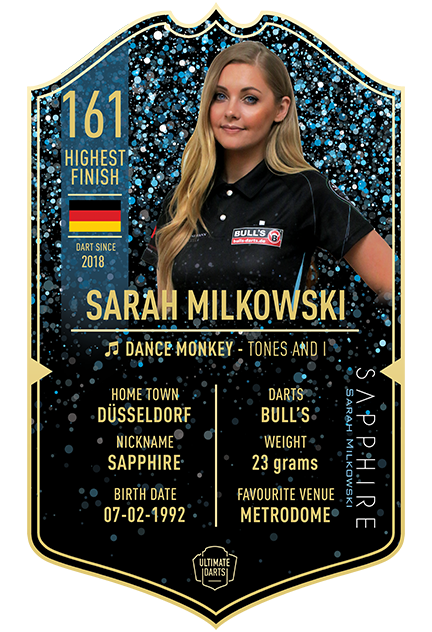 Ultimate Darts Sarah Milkowski